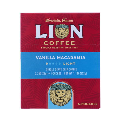 ライオンコーヒー　バニラマカダミア　４Ｐ×３画像