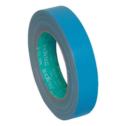 スリオンテック No.3372 養生用布粘着テープ スカイブルー 25mm×25m 337200SB0025X25画像