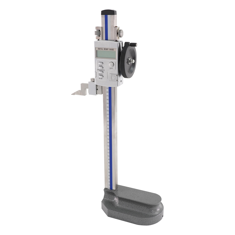 ハンドル付きデジタルハイトゲージ（測定範囲0～300mm）画像