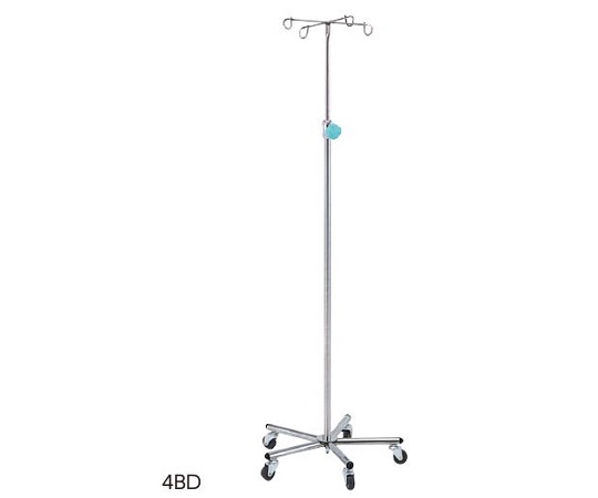 イルリガードル台（ダンパー付き）　5本脚・4本架