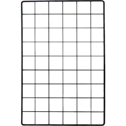 ﾒｯｼｭﾊﾟﾈﾙ 450×1800mm 黒 1枚画像