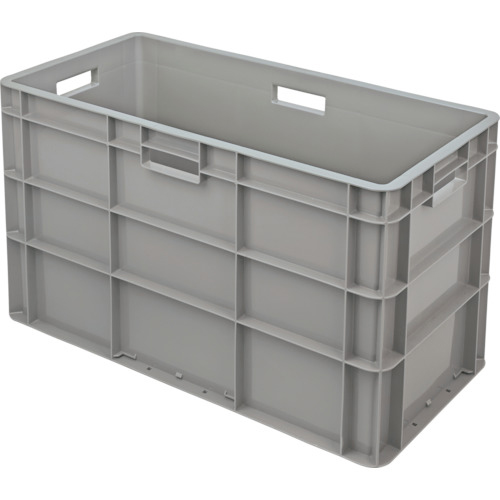 ﾄﾖﾀ規格ｺﾝﾃﾅ TPｰ364(底面ﾌﾗｯﾄﾀｲﾌﾟ) ｸﾞﾚｰ 1個