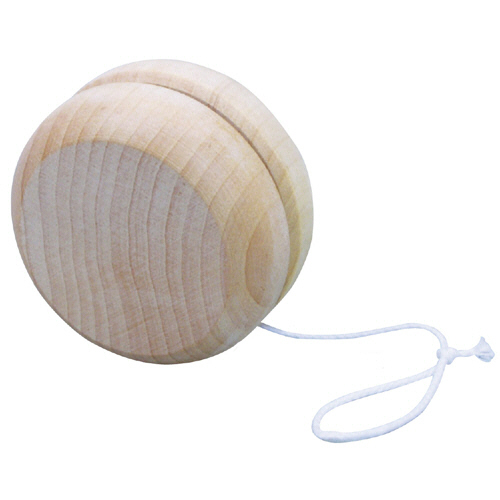 木製 ﾖｰﾖｰ(ひも付) 1個画像
