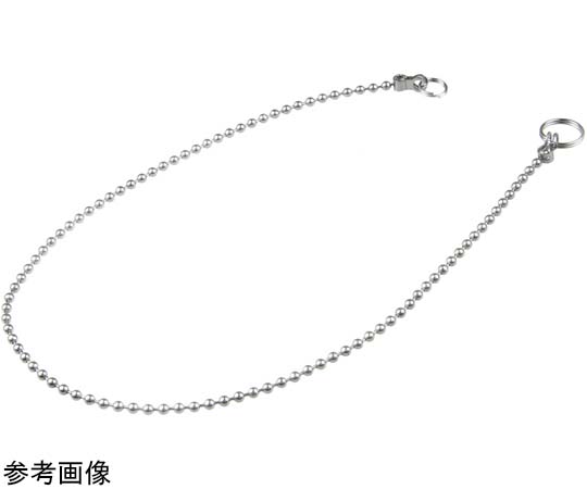ボールペン取付用ステンレスボールチェーン 40cm画像