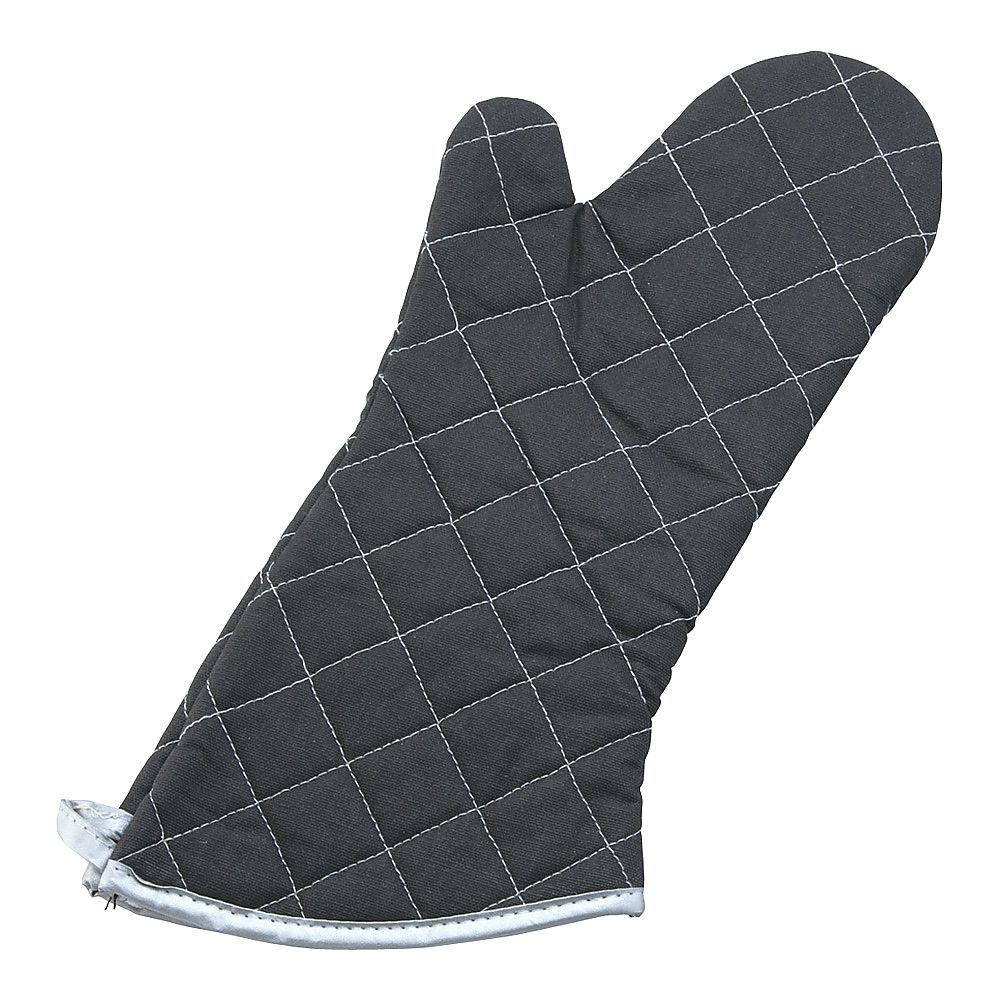 オーブンミット　ブラック　特大　420mm　1枚画像
