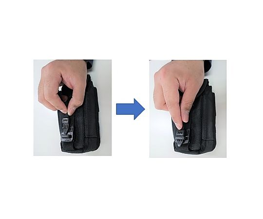 120x 50x160mm 小物ケース 透明な素材で整然とした収納内部が見える状態