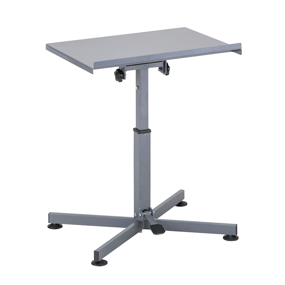 昇降・チルト作業台　ガススプリング昇降式　アジャスタータイプ　600×450×610～750mm画像