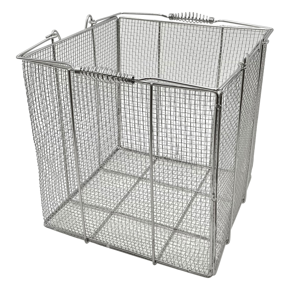 ステンレス洗浄カゴ　角型画像