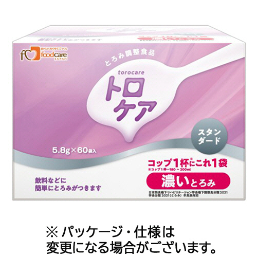 ﾄﾛｹｱ ｽﾀﾝﾀﾞｰﾄﾞ ｽﾃｨｯｸﾀｲﾌﾟ 濃いとろみ 5.8g 1箱(60包)画像
