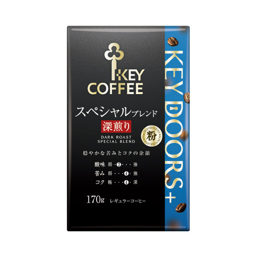 ＫＥＹＤＯＯＲＳ＋スペシャル深煎り粉ＶＰ１７０ｇ画像