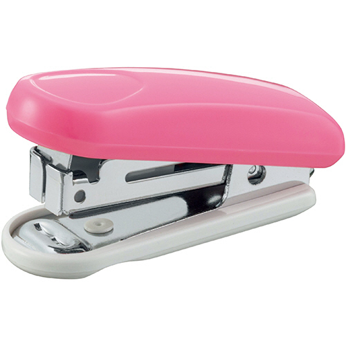 ｽﾃｰﾌﾟﾗ 楽ﾎｯﾁﾐﾆ 15枚とじ ﾋﾟﾝｸ 1個画像