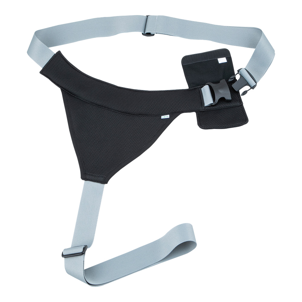 すっきりさわやか車いすベルト ブラック画像