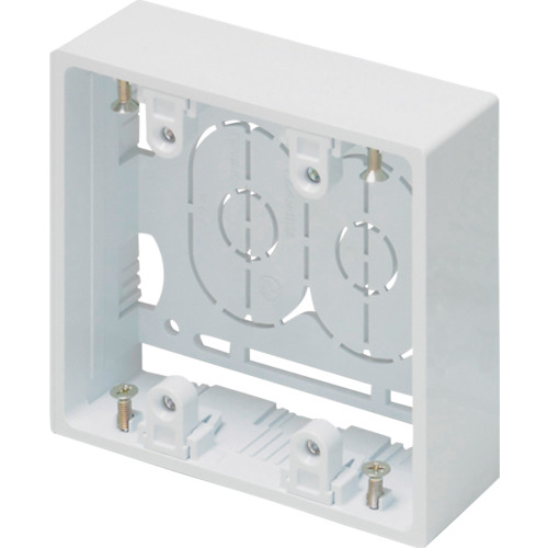 ﾆｭｰ･ｴﾌﾓｰﾙ付属品 露出ﾎﾞｯｸｽ 2個用 深型 ﾎﾜｲﾄ 1個画像