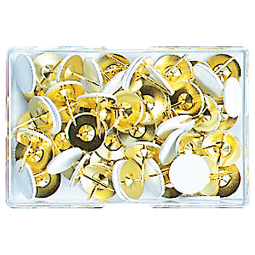 着色画鋲足長 白 1ｹｰｽ(40本)画像