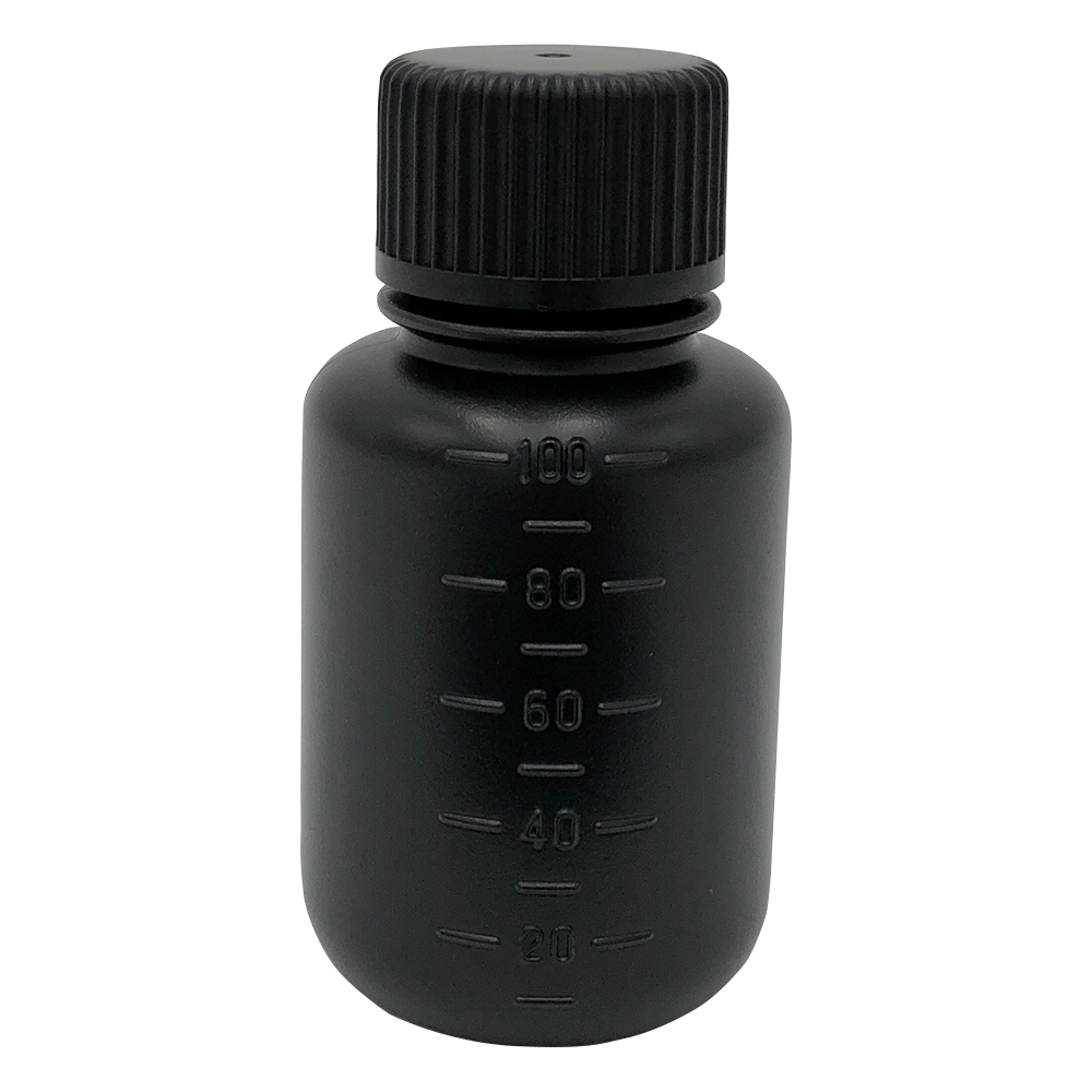Jボトル丸型 細口 遮光 100mL 1本 1520-12画像