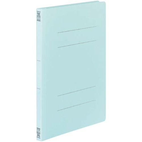 フラットファイルＶ樹脂とじ具　Ａ４縦　青　３０冊画像