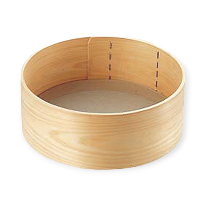 調理用品 木枠ST張り粉フルイ 尺2画像