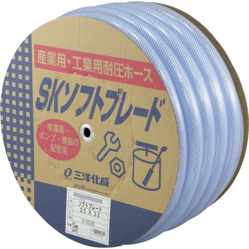 SKｿﾌﾄﾌﾞﾚｰﾄﾞﾎｰｽ 25×33 25mﾄﾞﾗﾑ巻 1巻