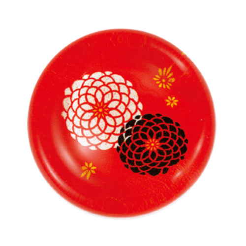 アクリル箸置き 赤百華画像