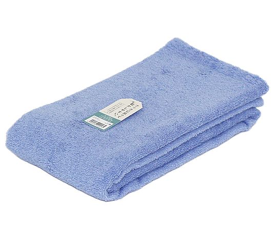 ループ付きバスタオル ローキーカラー 60×120cm BLUE 1セット（10枚入）画像
