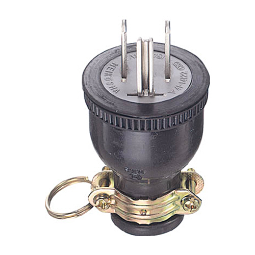 接地ｺﾞﾑﾌﾟﾗｸﾞ 接地2P15A125V 1個画像