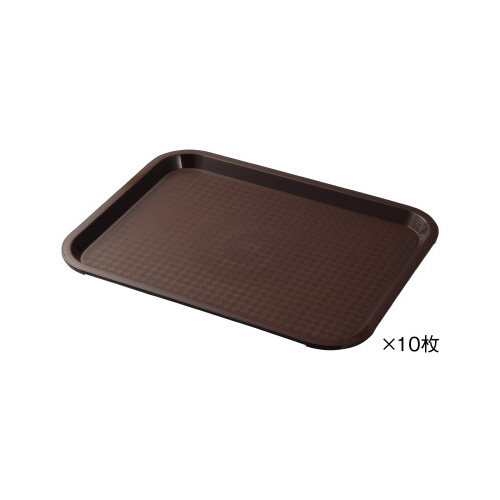カラートレイ　ブラウン　縦２７０横３５０　１０枚画像
