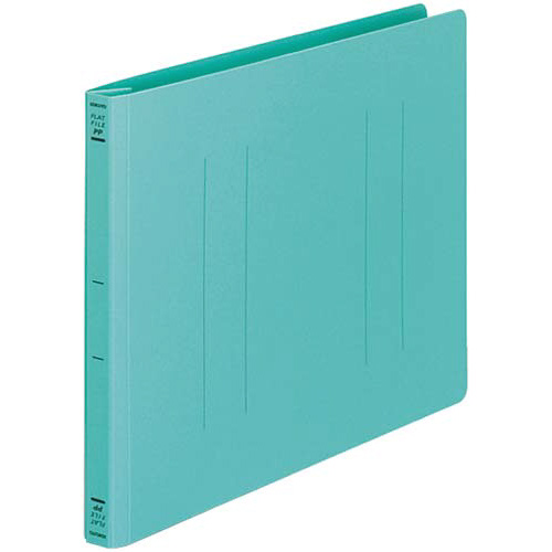 フラットファイル＜ＰＰ＞　Ａ４横　緑　１０冊画像