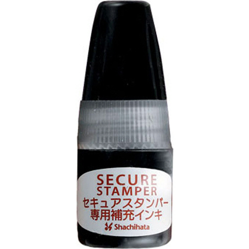 ｾｷｭｱｽﾀﾝﾊﾟｰ 専用補充ｲﾝｷ 5ml 黒 1個画像