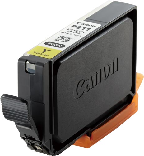 純正インク　ＢＪＩ－Ｐ２１１Ｙ（１Ｐ）　イエロー画像