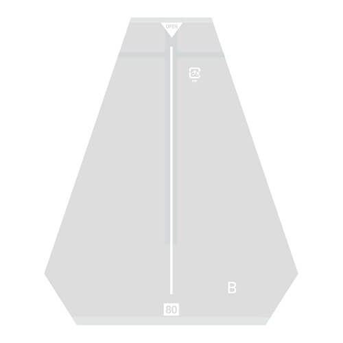 HEIKO サンドイッチ袋 80 イージーカット ライン白 100枚画像