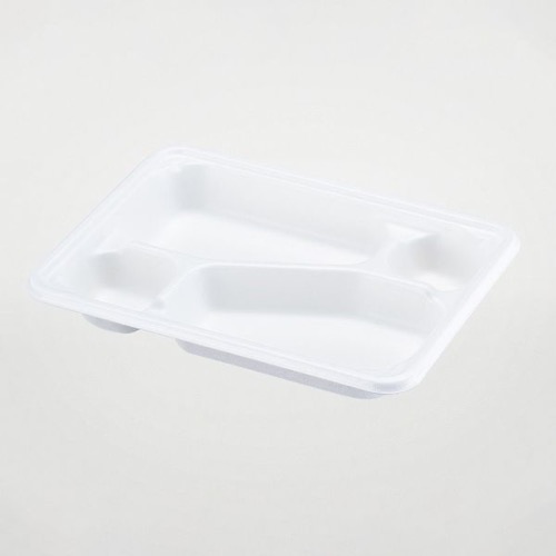 パックスタイル バガス容器 WB弁当 23-17C ラミ画像