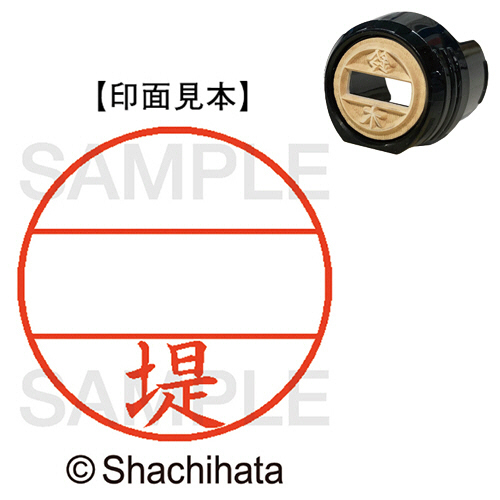 ﾃﾞｰﾀｰﾈｰﾑEX12号 ﾏｽﾀｰ部(印面) 既製 堤 1個画像