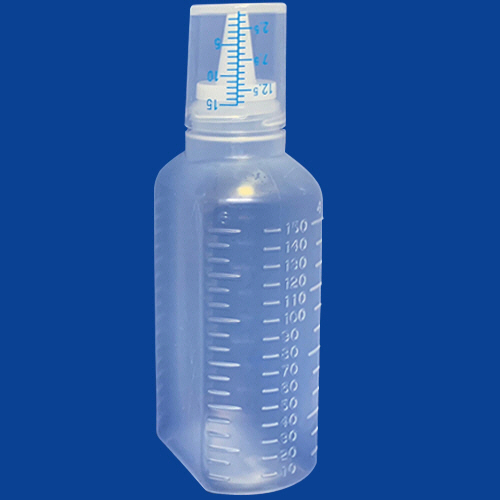 ｶｯﾌﾟ付ﾎﾞﾄﾙ無地 150mL 1ｾｯﾄ(100本)画像