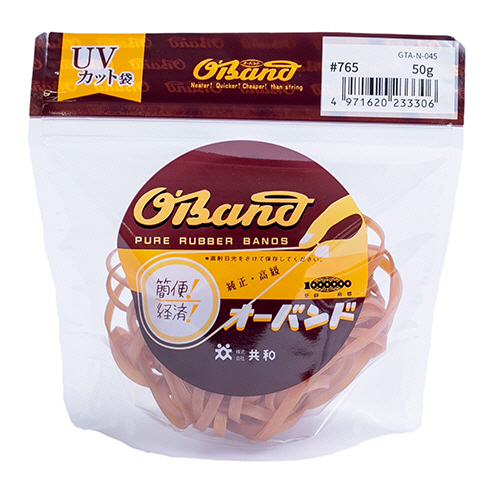 ｵｰﾊﾞﾝﾄﾞ #765 内径191mm 50g入 透明袋 1袋画像