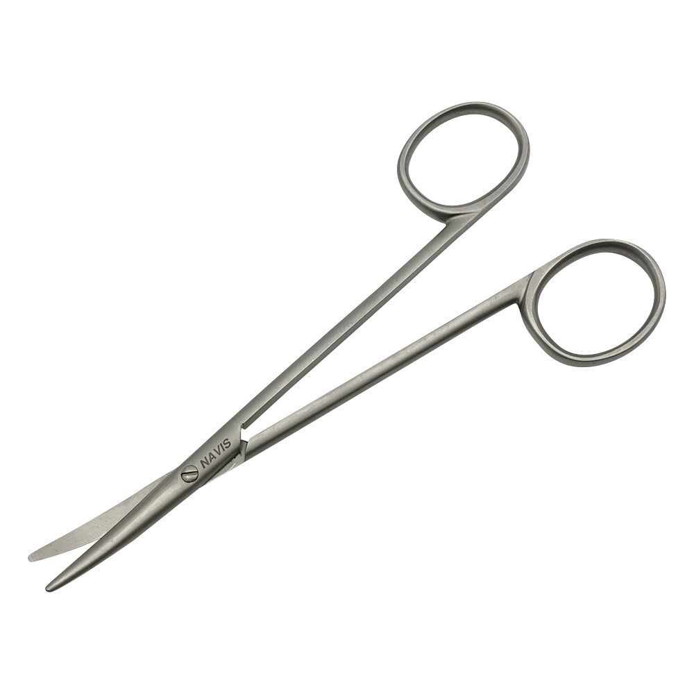 メッツェンバウム剪刀（丸型）　反　１４０ｍｍ