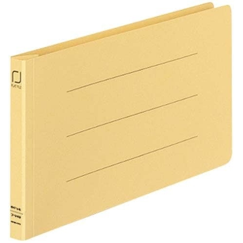 統一伝票用フラットファイルＢ４・１／３横　黄１０冊画像