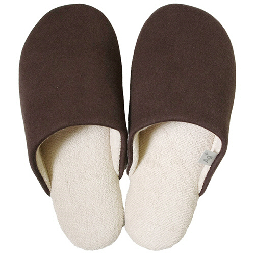 AG+安心ｽﾘｯﾊﾟ ｿﾌﾃｨ2 Mｻｲｽﾞ ﾌﾞﾗｳﾝ 1足画像