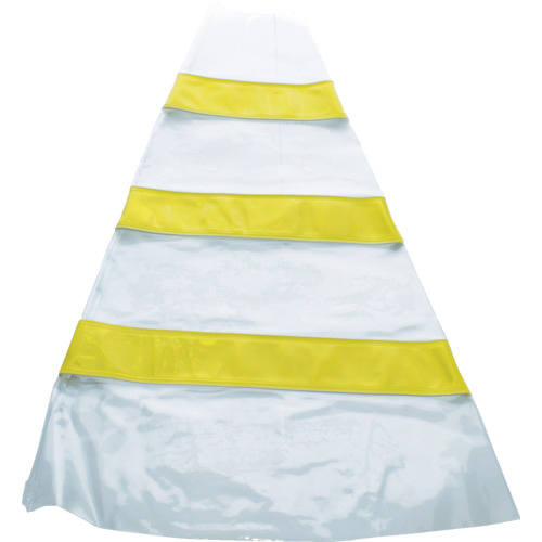 安全ｺｰﾝ用反射材後付けｶﾊﾞｰ 反射材黄色 1枚画像