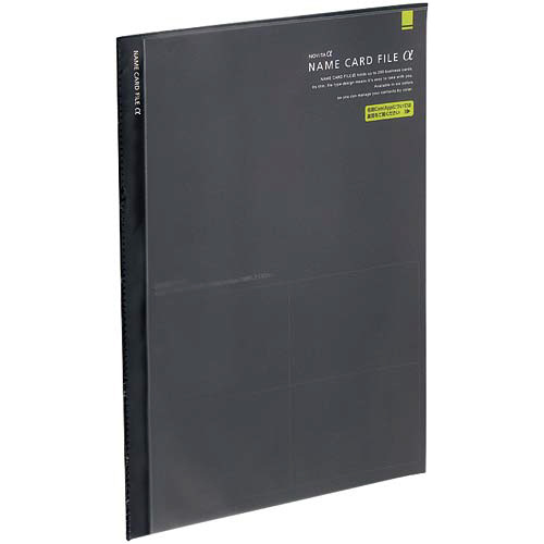 ＜ノビータα＞Ａ４縦ポケット２００名用　透明画像