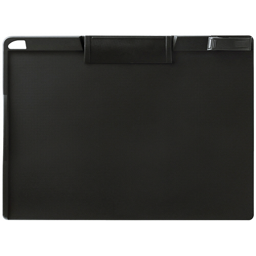 ﾏｸﾞﾈｯﾄ付ｸﾘｯﾌﾟﾎﾞｰﾄﾞ 抗菌ﾀｲﾌﾟ A4ﾖｺ ﾌﾞﾗｯｸ 1枚画像