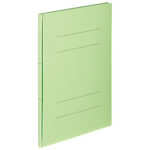 背幅伸縮ﾌﾗｯﾄﾌｧｲﾙ(ｴｺﾉﾐｰ)A4ﾀﾃ 約800枚収容 背幅18-98mmｸﾞﾘｰﾝ 1ｾｯﾄ(50冊)画像