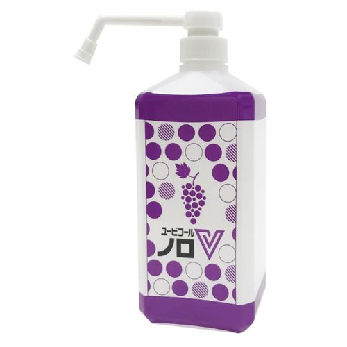 ユービコールノロV用つめかえ角容器(ポンプタイプ)1L セッツ [ケース販売]画像