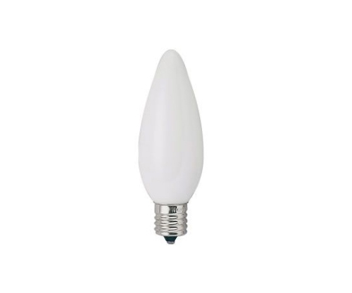 シャンデリア球 10W ホワイト E12画像