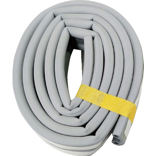 戸当りすき間ﾃｰﾌﾟ P型 ｸﾞﾚｰ 1巻画像