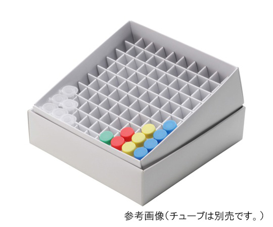 ホワイトペーパーフリーズボックス100　1.5/2.0mlチューブ用　1箱(12個入)画像