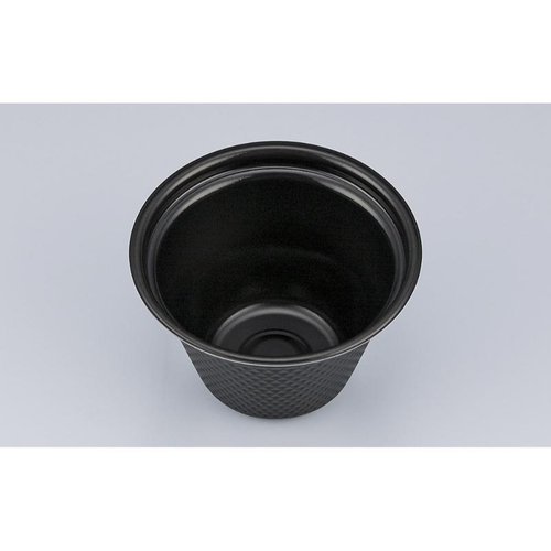 スープカップ TNラティス135-470 黒本体 シーピー化成画像