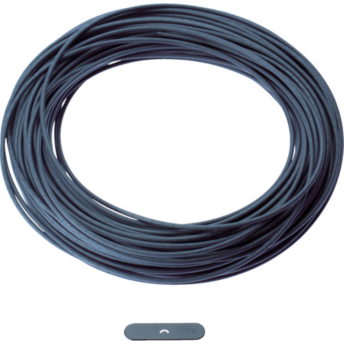 スパイラルラッピング　難燃性ポリエチレン(UL94V-2)　黒　1巻画像
