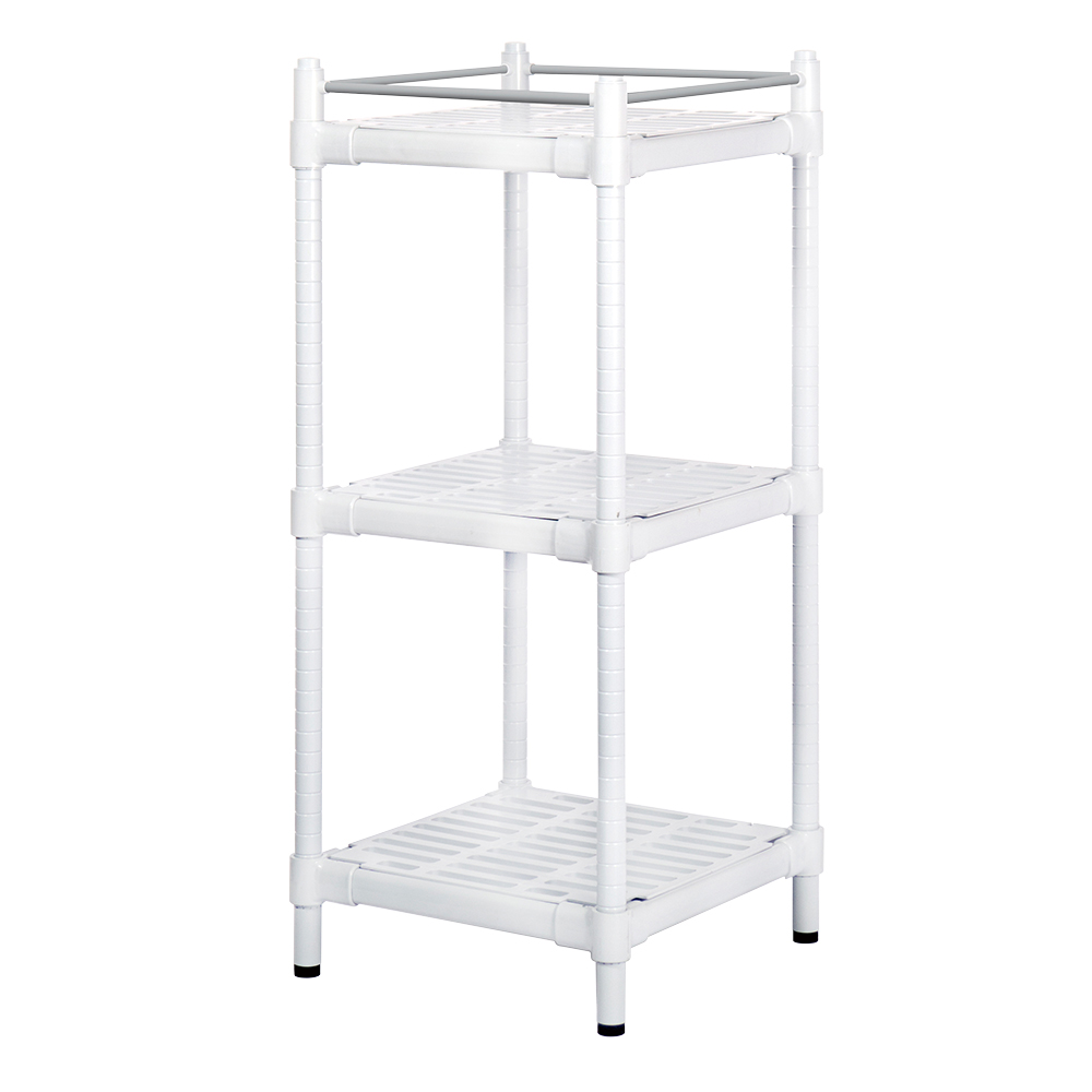 コンフォートシェルフ(スリムタイプ) ホワイト 575×575×1335mm