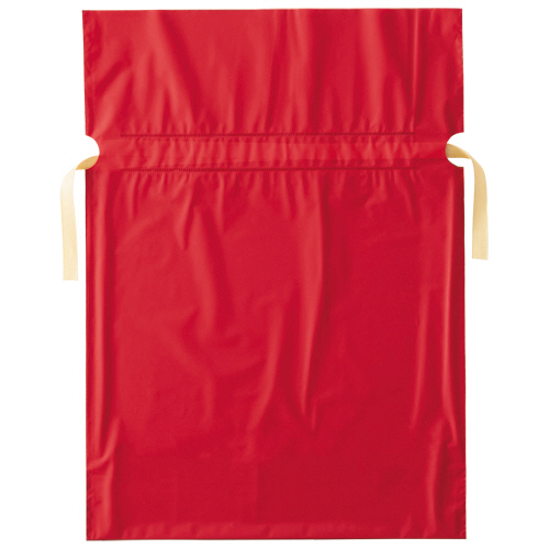 梨地ﾘﾎﾞﾝ付ｷﾞﾌﾄﾊﾞｯｸﾞ ﾚｯﾄﾞ 31cm 1ﾊﾟｯｸ(20枚)画像