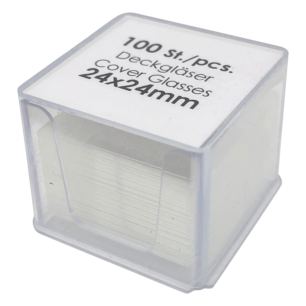 カバーグラス　24×24mm　100枚×10箱入画像